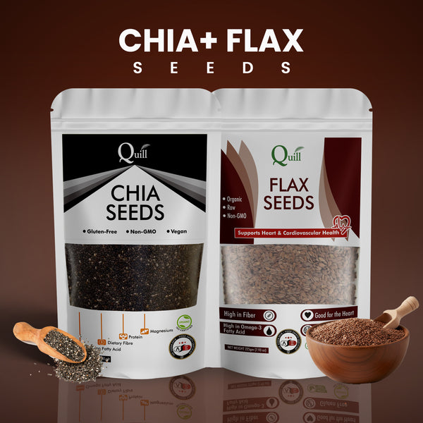 Chia +  Flax Seeds
