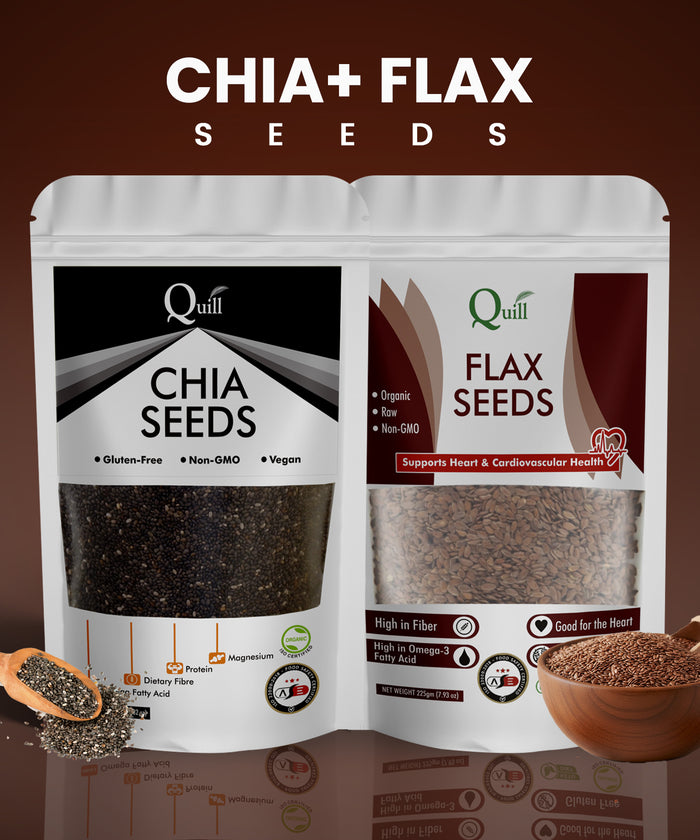 Chia +  Flax Seeds