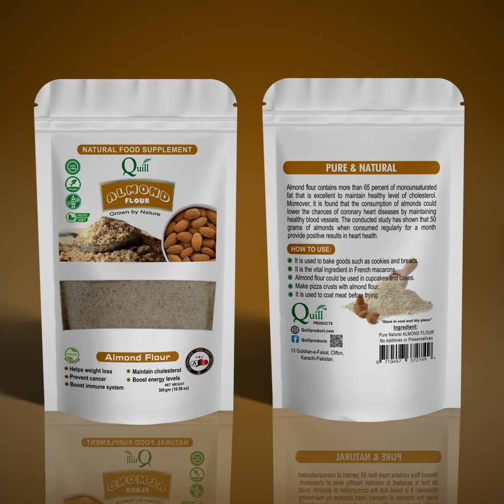 Almond Flour - Premium Gluten - Free Almond Flour - Quill Products