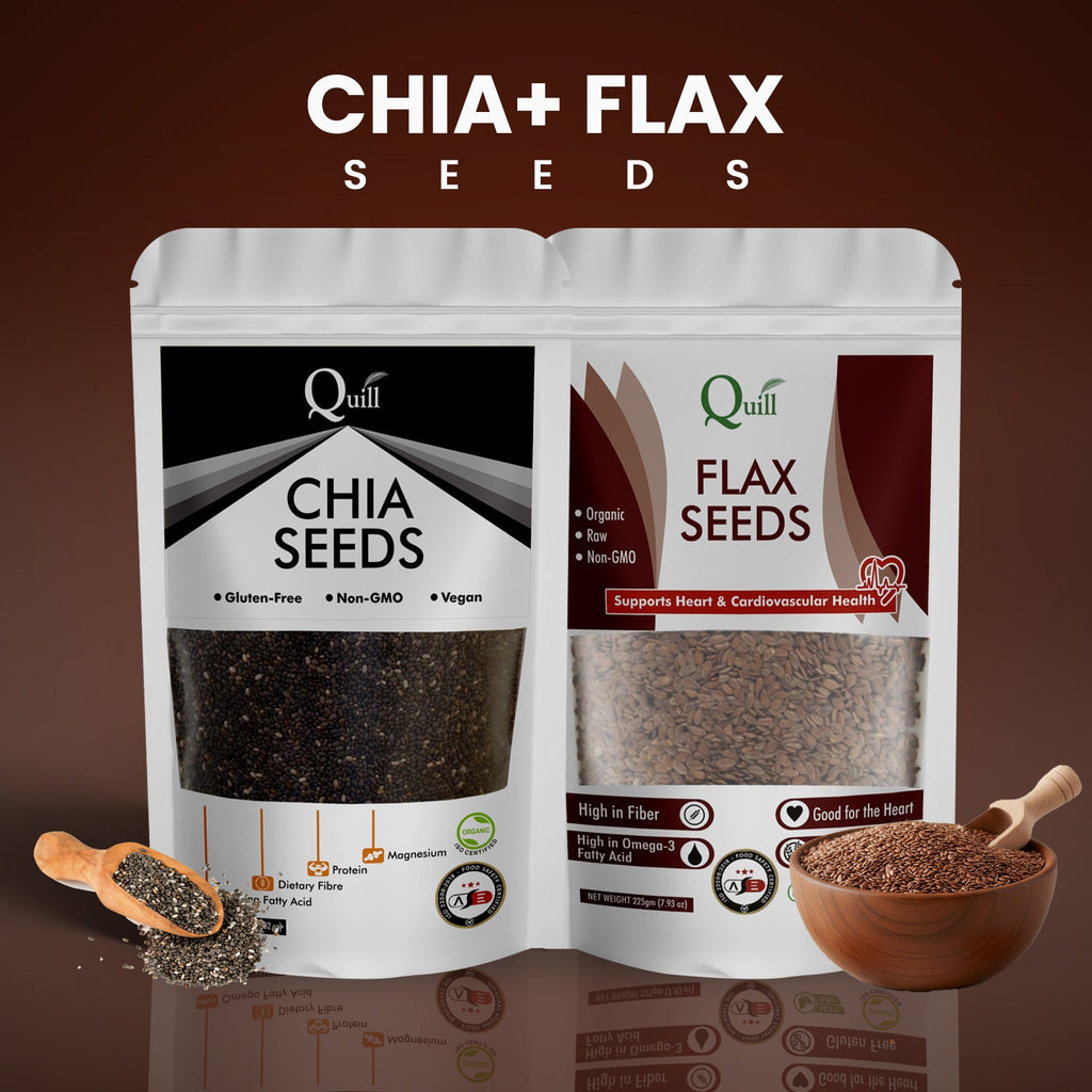 Chia + Flax Seeds - Quill Products