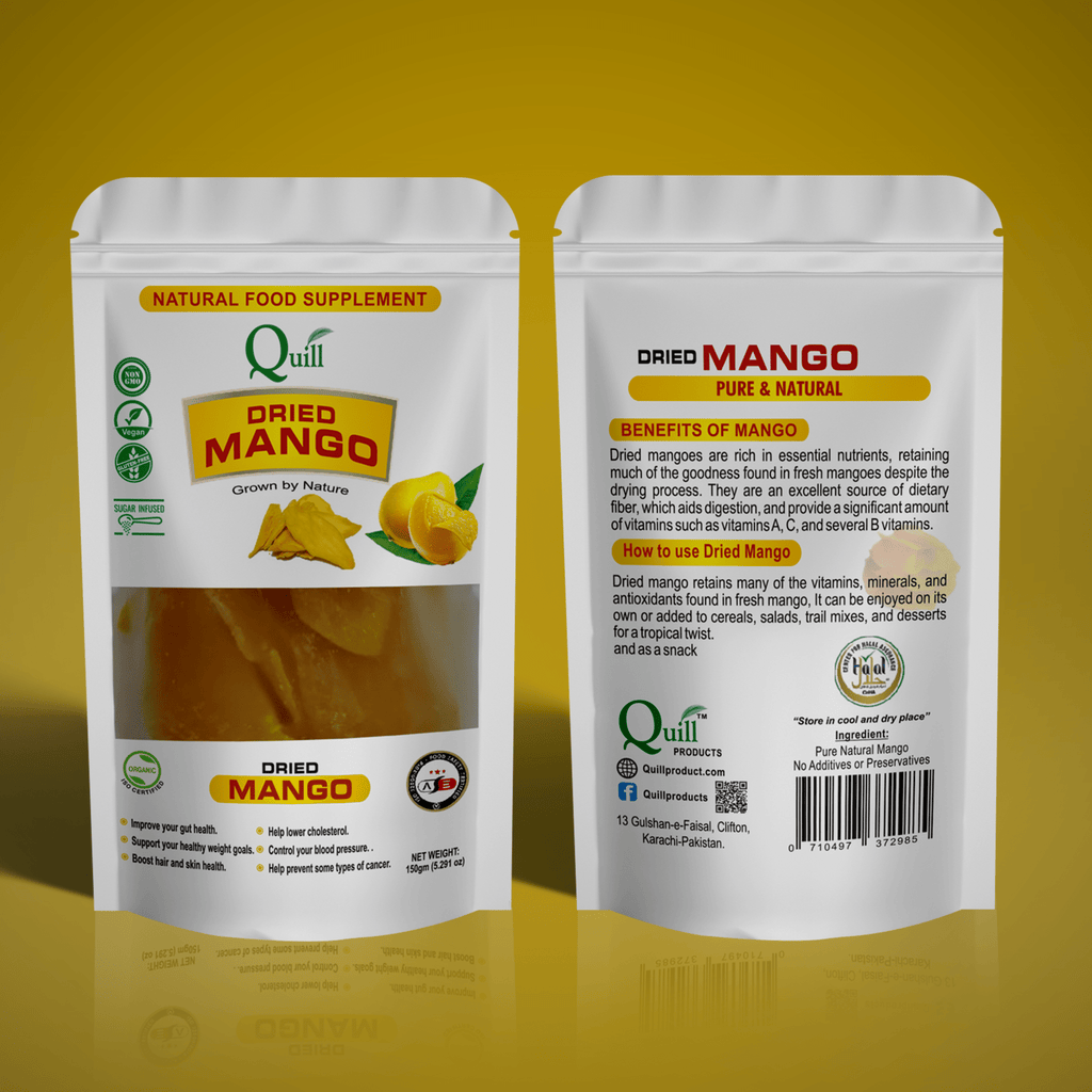 DRIED MANGO - Quill Products