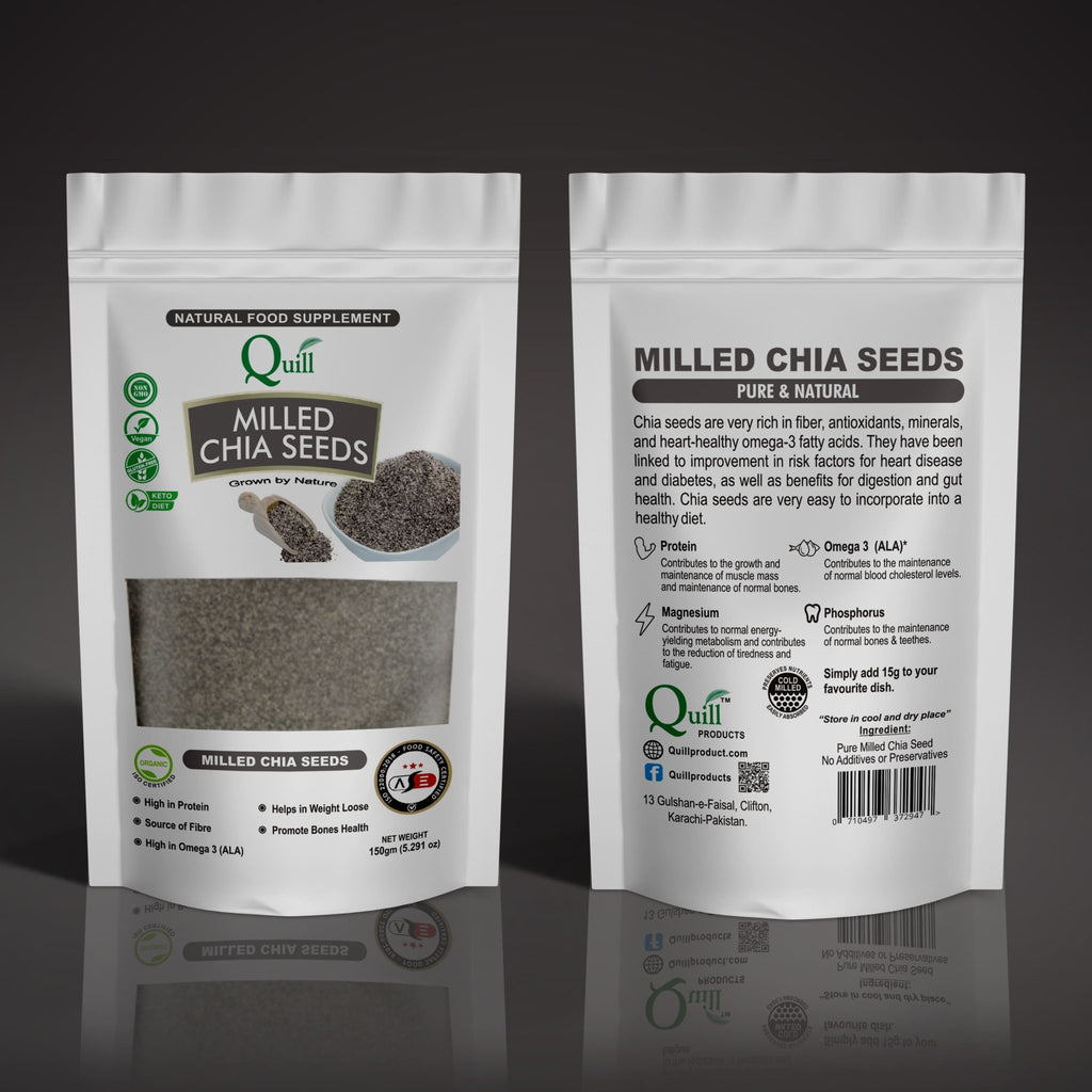 Quill Milled Chia Seeds - Quill Products