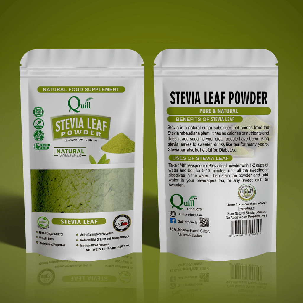 STEVIA LEAF POWDER - Quill Products