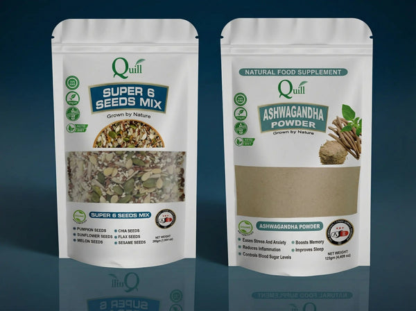 Super Six Seed + Ashwagandha - Quill Products