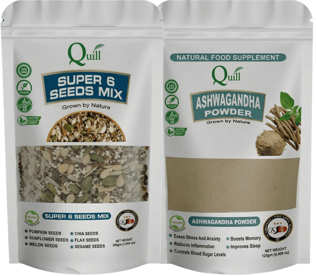 Super Six Seed + Ashwagandha - Quill Products